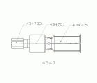 EXTRACTOR DE PINZA INTERIOR FORZA SERIE 4300